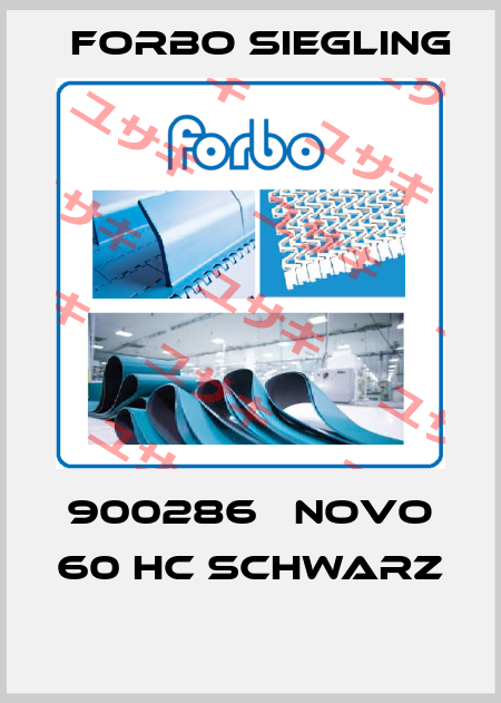 900286   NOVO 60 HC SCHWARZ  Forbo Siegling