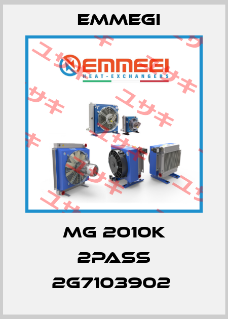 MG 2010K 2PASS 2G7103902  Emmegi