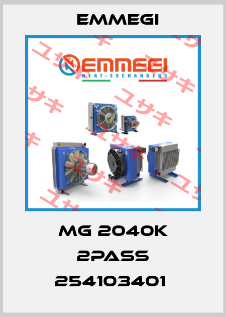 MG 2040K 2PASS 254103401  Emmegi