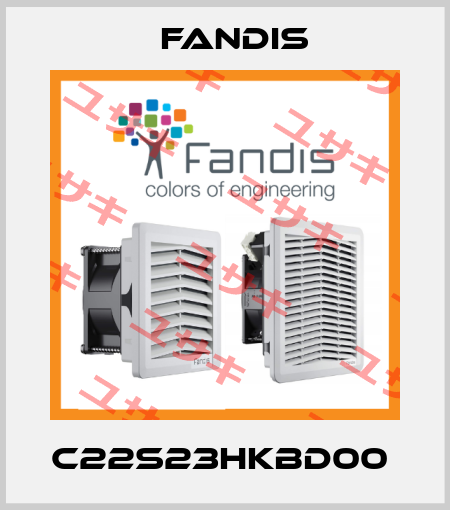 C22S23HKBD00  Fandis