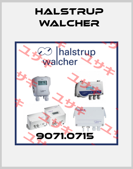 9071.0715  Halstrup Walcher