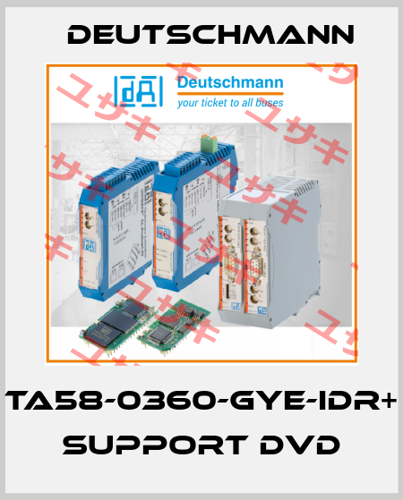 TA58-0360-GYE-IDR+ Support DVD Deutschmann