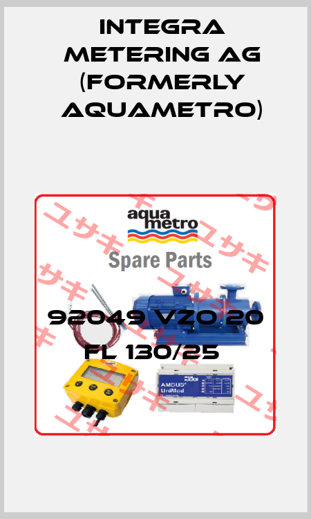 92049 VZO 20 FL 130/25  Integra Metering AG (formerly Aquametro)