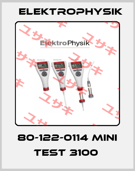80-122-0114 Mini Test 3100  ElektroPhysik