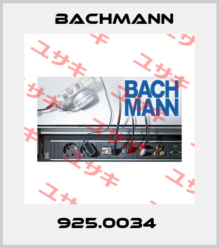 925.0034  Bachmann