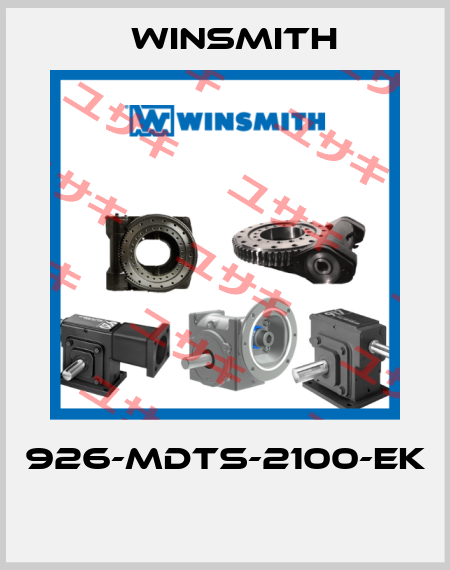 926-MDTS-2100-EK  Winsmith