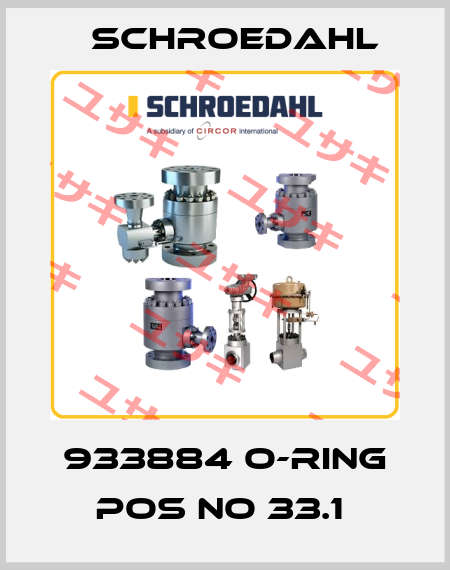933884 O-RING POS NO 33.1  Schroedahl