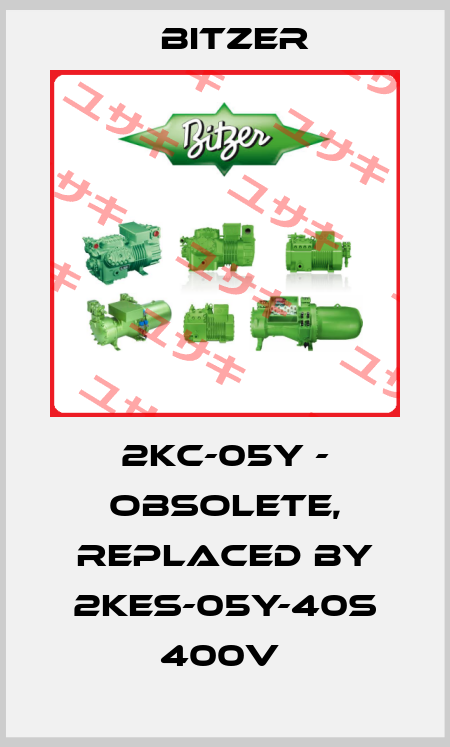 2KC-05Y - obsolete, replaced by 2KES-05Y-40S 400V  Bitzer