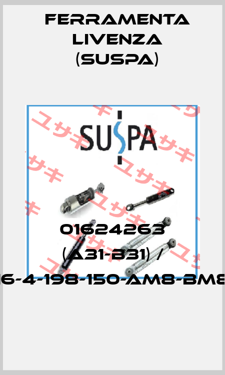 01624263 (A31-B31) / 16-4-198-150-AM8-BM8 Ferramenta Livenza (Suspa)