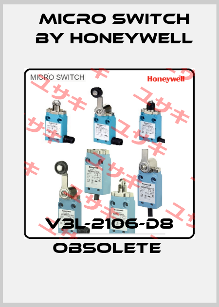 V3L-2106-D8 obsolete  Micro Switch by Honeywell