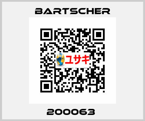 200063  Bartscher