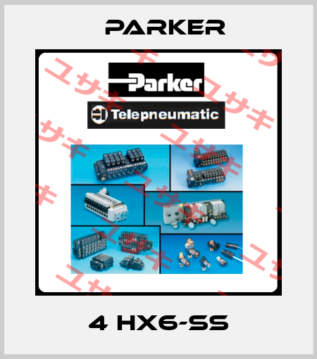 4 HX6-SS Parker