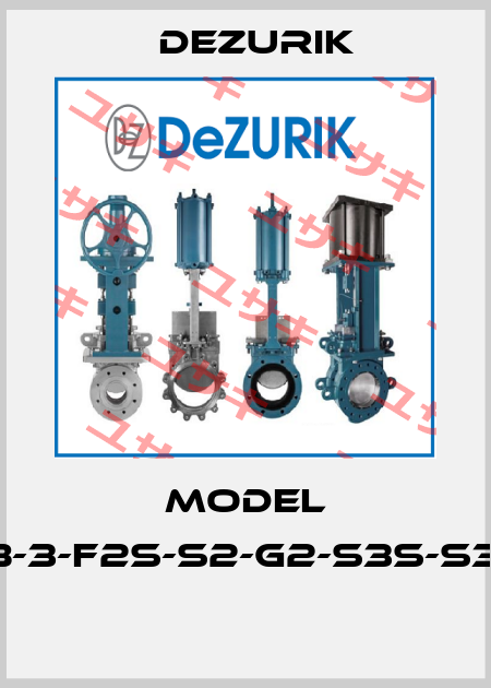 MODEL VPB-3-F2S-S2-G2-S3S-S3-S9  DeZurik