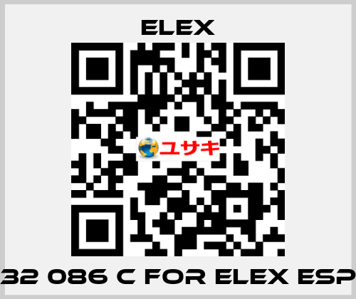 132 086 C FOR ELEX ESP  Elex