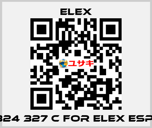 324 327 C FOR ELEX ESP  Elex