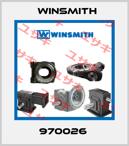 970026  Winsmith