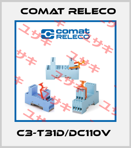 C3-T31D/DC110V  Comat Releco