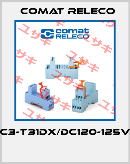 C3-T31DX/DC120-125V  Comat Releco