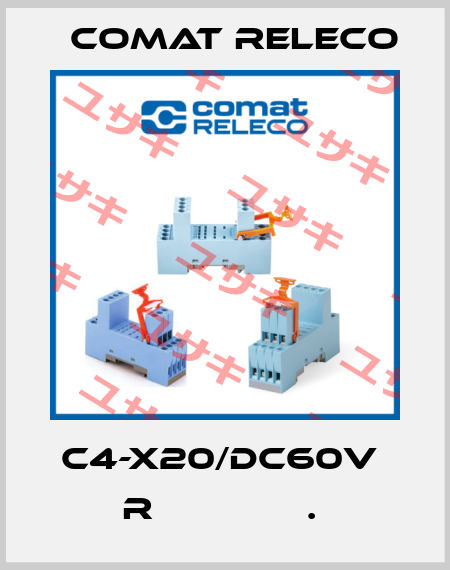 C4-X20/DC60V  R              .  Comat Releco