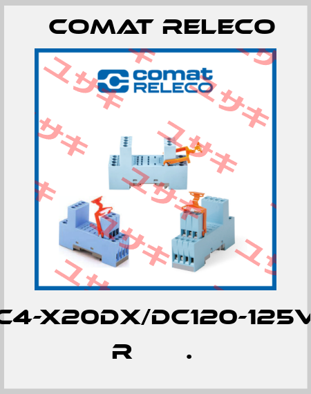 C4-X20DX/DC120-125V  R       .  Comat Releco