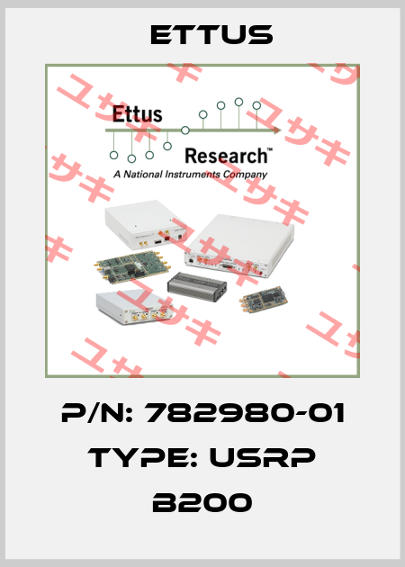 P/N: 782980-01 Type: USRP B200 Ettus