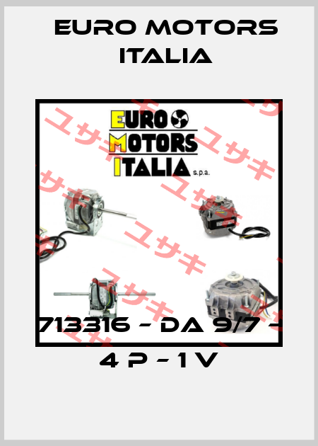 713316 – DA 9/7 – 4 P – 1 V Euro Motors Italia