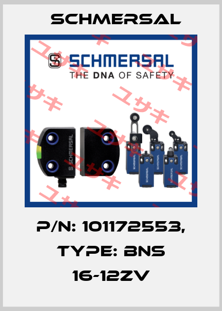 p/n: 101172553, Type: BNS 16-12ZV Schmersal