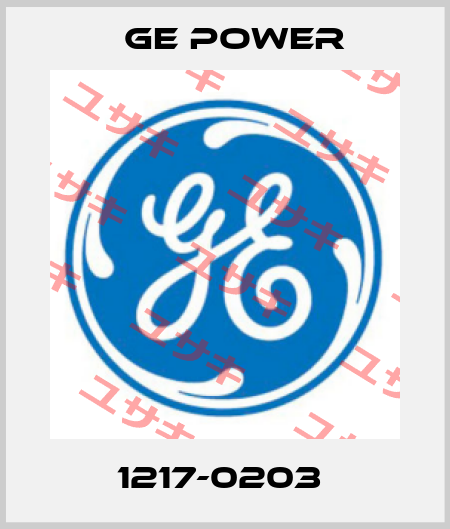 1217-0203  GE Power