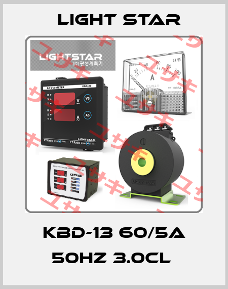 KBD-13 60/5A 50Hz 3.0CL  Light Star