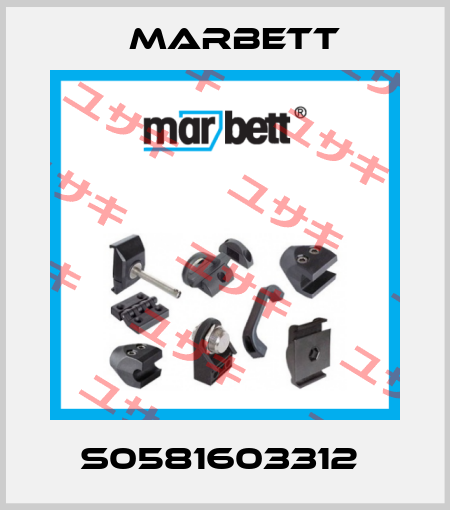 S0581603312  Marbett