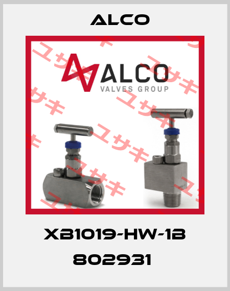 XB1019-HW-1B 802931  Alco
