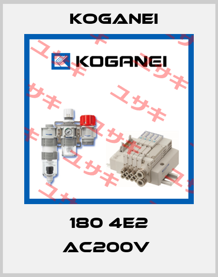 180 4E2 AC200V  Koganei