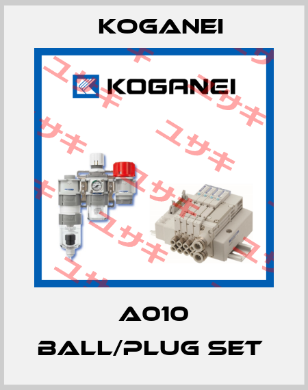 A010 BALL/PLUG SET  Koganei