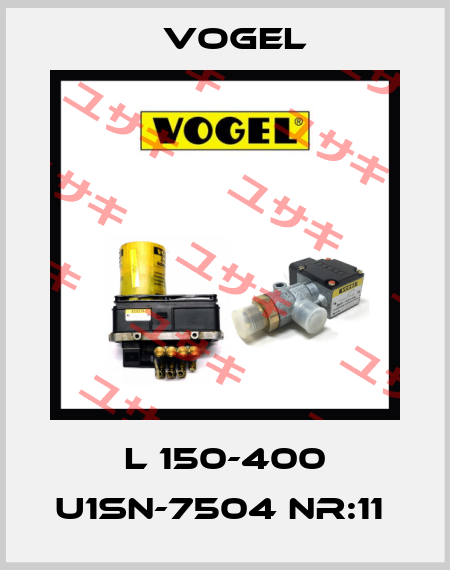 L 150-400 U1SN-7504 NR:11  Vogel