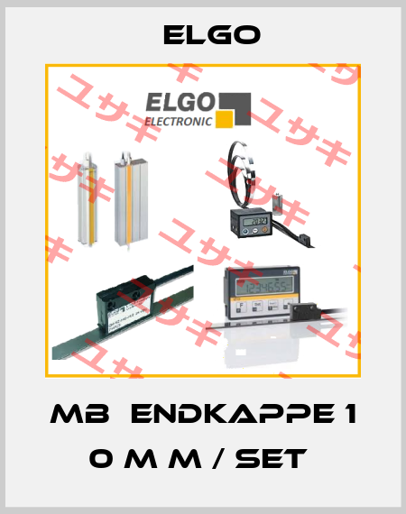 MB  Endkappe 1 0 m m / SET  Elgo