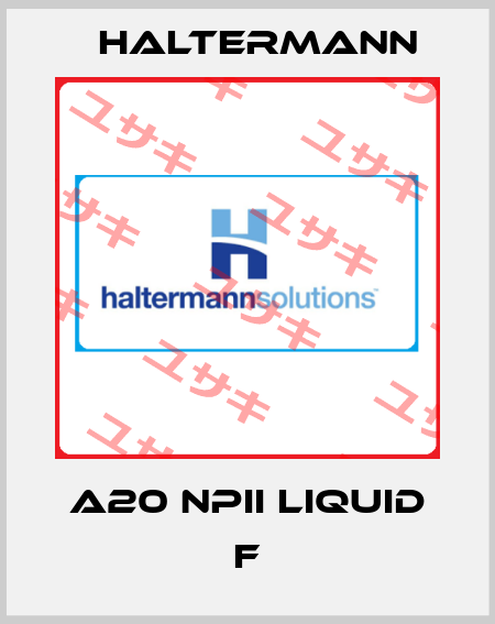A20 NPII Liquid F Haltermann