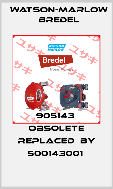 905143  obsolete replaced  by 500143001  Watson-Marlow Bredel