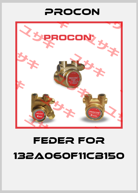 Feder for 132A060F11CB150  Procon