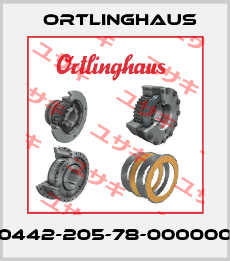 0442-205-78-000000 Ortlinghaus