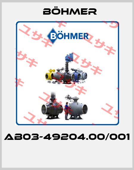 AB03-49204.00/001  Böhmer