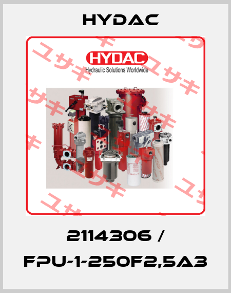 2114306 / FPU-1-250F2,5A3 Hydac
