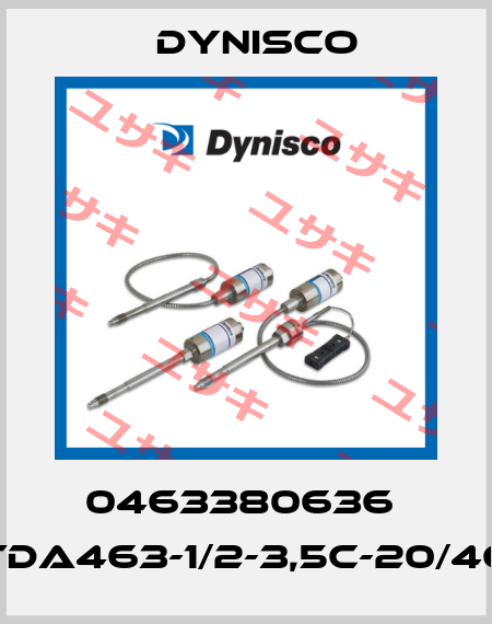 0463380636  TDA463-1/2-3,5C-20/46 Dynisco