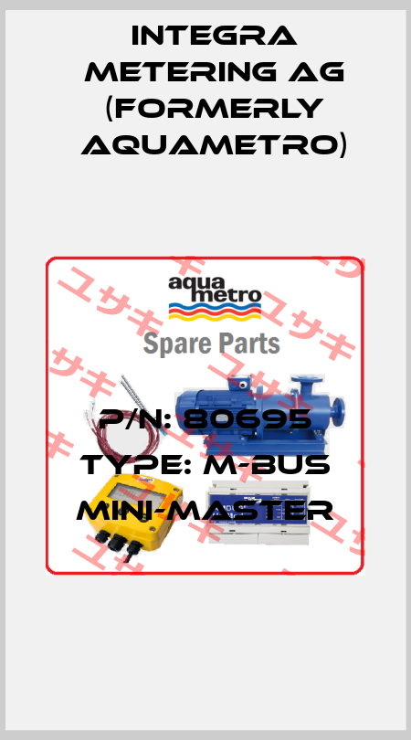 P/N: 80695 Type: M-Bus Mini-Master Integra Metering AG (formerly Aquametro)