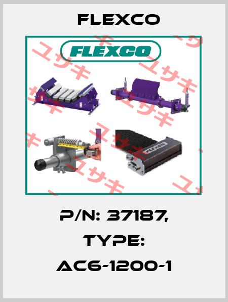 P/N: 37187, Type: AC6-1200-1 Flexco