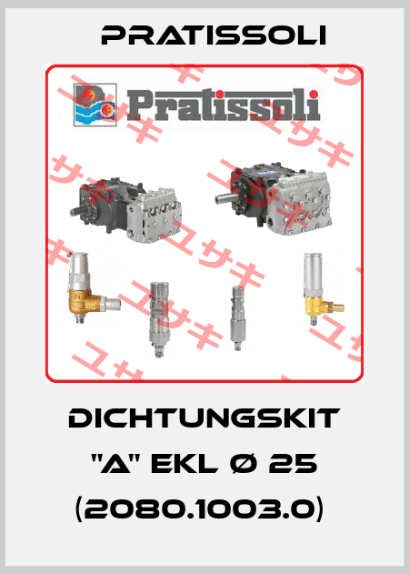 Dichtungskit "A" EKL ø 25 (2080.1003.0)  Pratissoli
