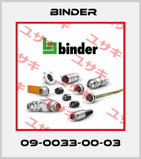 09-0033-00-03 Binder