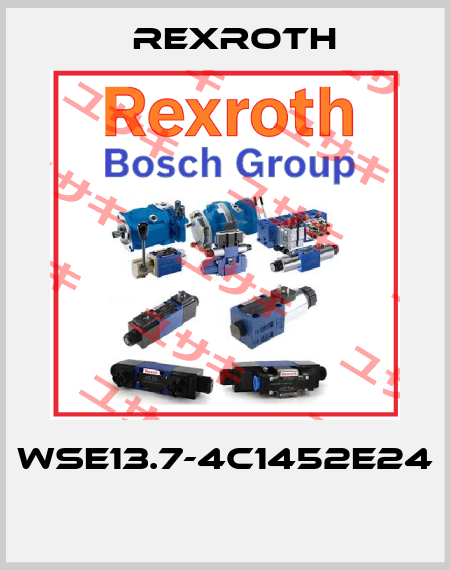 WSE13.7-4C1452E24  Rexroth