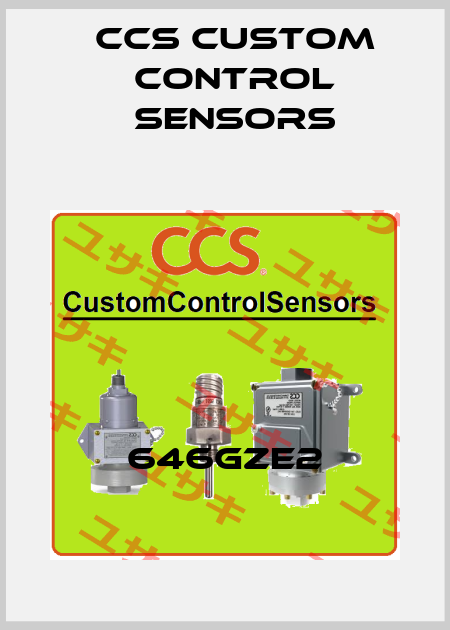646GZE2 CCS Custom Control Sensors