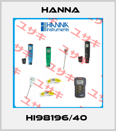 HI98196/40  Hanna