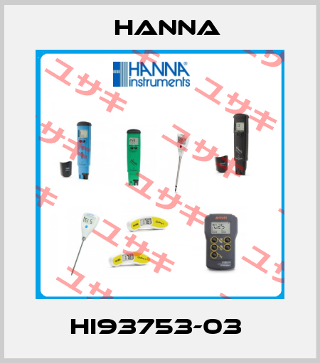 HI93753-03  Hanna
